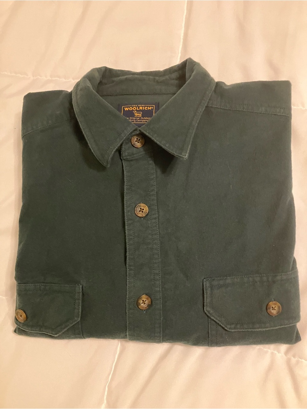 Woolrich 2XL Tall Button Up Shirt – Outdoor Workwear - Picture 7 of 7